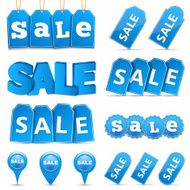 Blue Sale Banners