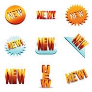 Brand New Item Labels