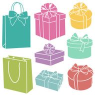 presents silhouettes