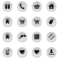 Shopping Icons N353