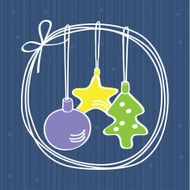 Holiday greeting card N6