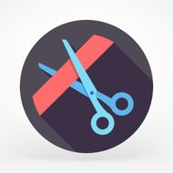 scissors flat icon N2