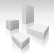White boxes