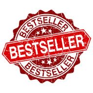 Bestseller red vintage stamp isolated on white background