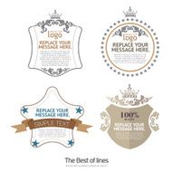 Labels Frames and Banners - Illustration N4