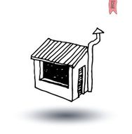 Store paper icon vector illustration N5