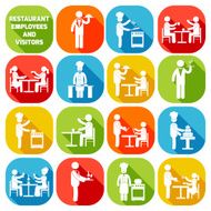 Restaurant employees white