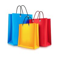 Colorful Shopping Bags Empty N8