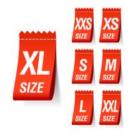 Size clothing labels N6