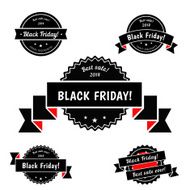 Black Friday Sale Vector Elements N5