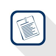 document flat icon