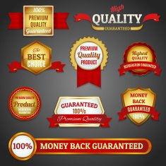 Golden quality labels set