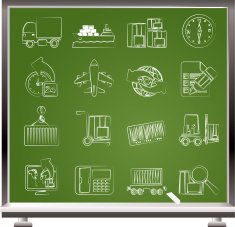 Shipping and Logistics Icons N10