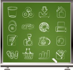 Website and internet icons N24
