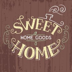 Sweet Home hand lettering