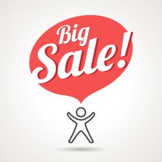 Big Sale Announcement Symbol