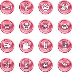 Internet And Computing Media Icons
