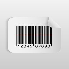 Barcode Sticker Illustration N2