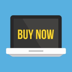 Vector Laptop Buy Now Icon N2