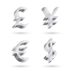 currency silver symbols
