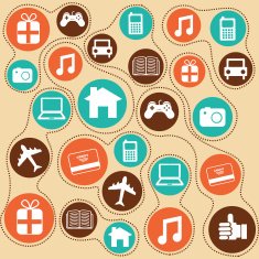 Online Business Icons - Vector Illustration N34