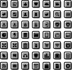 Web icons set 1 N2