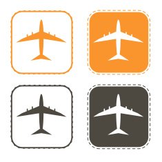 Free shipping delivery icon set vector illustration N3