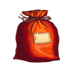 bag with presents N4