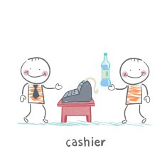 cashier services client