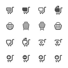 Shopping Icons N316
