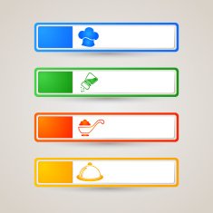 Sticker Label food set N3