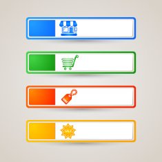 Sticker Label shopping set N3
