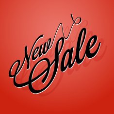 sale advertisement tag