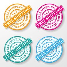 Free Shipping Paper Labels