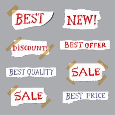 promotion labels