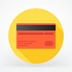 Flat Credit Card Icon N2