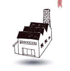 Factory icon vector illustration N5