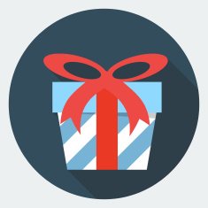 Vector giftbox icon