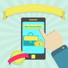 Get access to business through phone