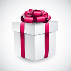 Realistic 3d gift box N3