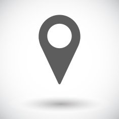 Map pointer single icon N6