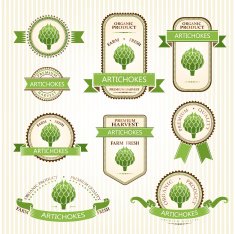Artichokes labels N2