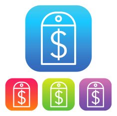 Superlight Interface Price Tag Icon