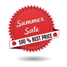 Summer sale label N3