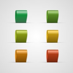 Set colorful labels