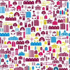 Real Estate Seamless Pattern N7