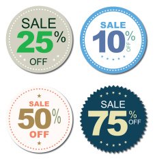 Sale tags N60