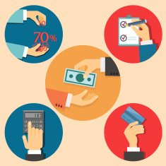 finance and business illustration N2