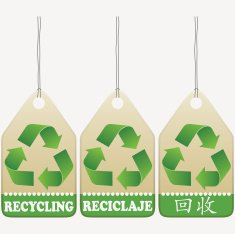 Recycling tags