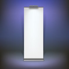 Blank roll up banner display N3
